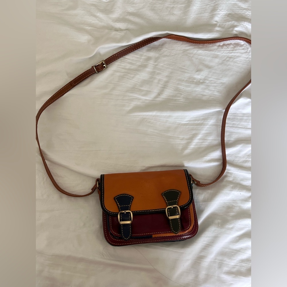 Brown Leather Crossbody, Shoulder Bag
